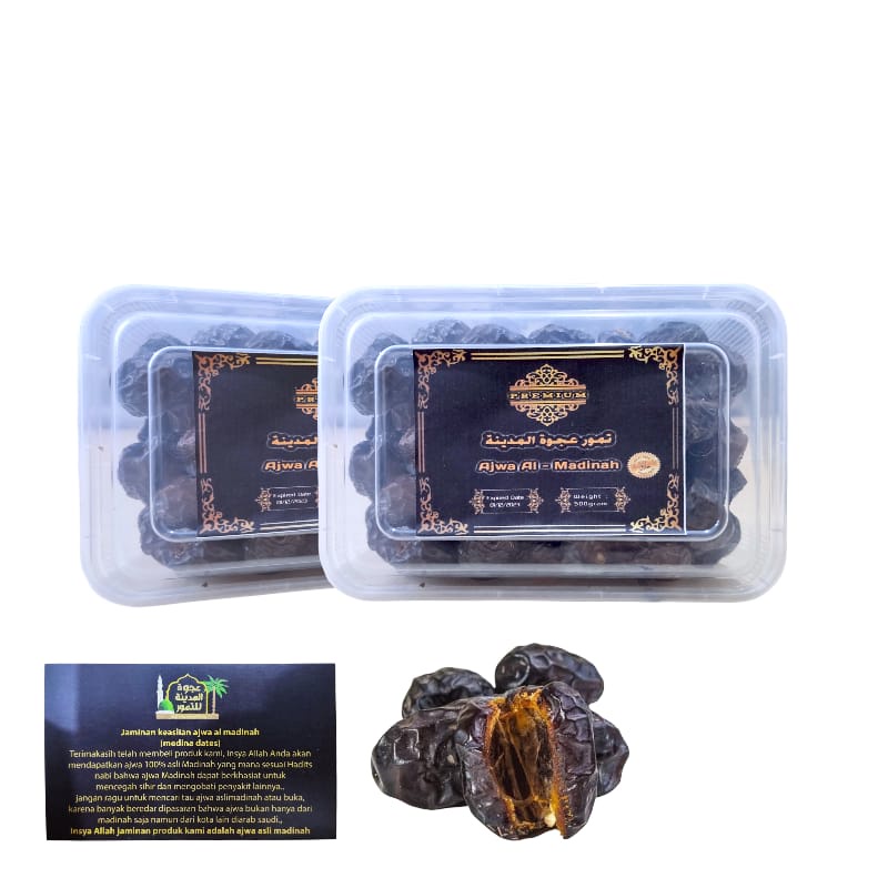 Kurma Ajwa / Nabi Super Jumbo  500 gram