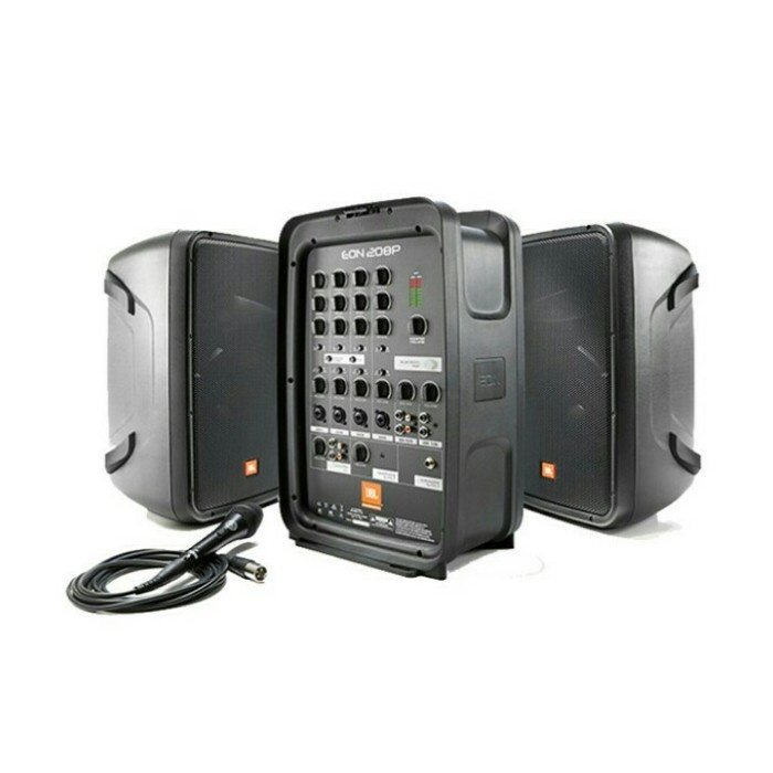Speaker Jbl - Speaker Portable Jbl Eon 208P/Jbl Eon 208P/Speaker Jbl Eon Original