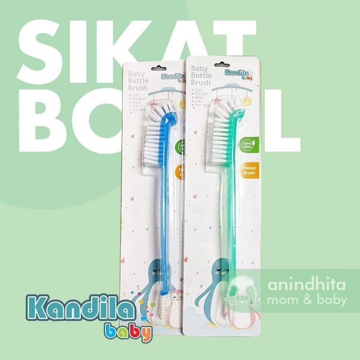 Makassar ! Nipple Brush / Sikat Botol Bayi KANDILA Baby KDL 06-6