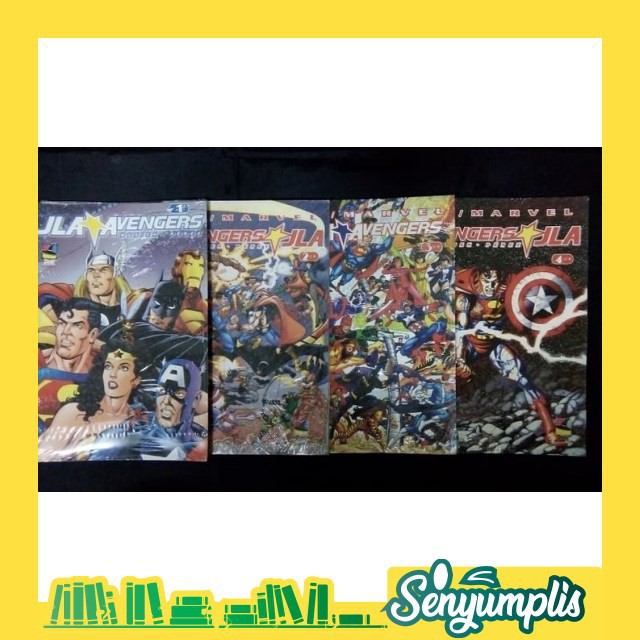 SP305 KOMIK PAKET KOMIK JLA BUKU AVENGER 1-4 TAMAT BY SENYUMPLIS