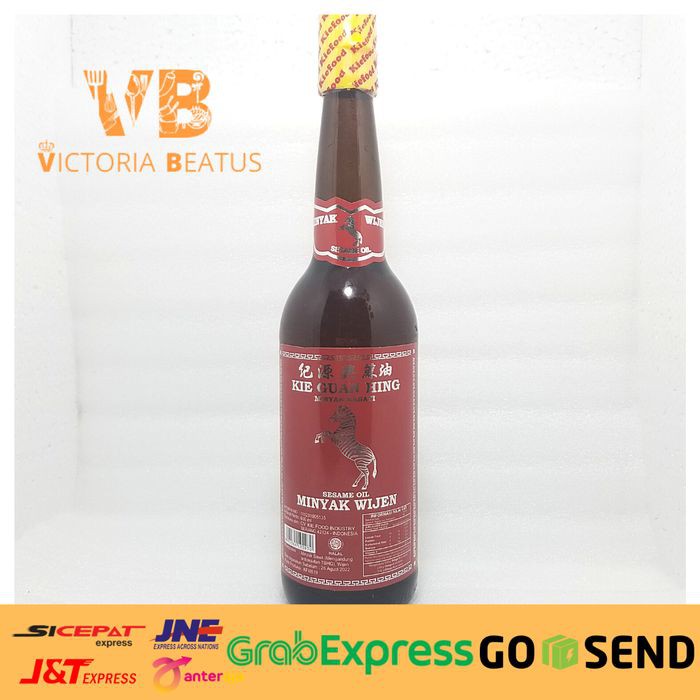 

KIE GUAN HING MINYAK WIJEN / SESAME OIL 600ML (ZEBRA/KUDA)