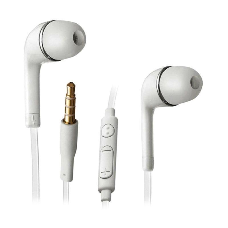 Earphone Samsung + Tombol Volume Premium Quality Bass Headset Samsung a22 A31 a51 A11 (S4/C9pro)