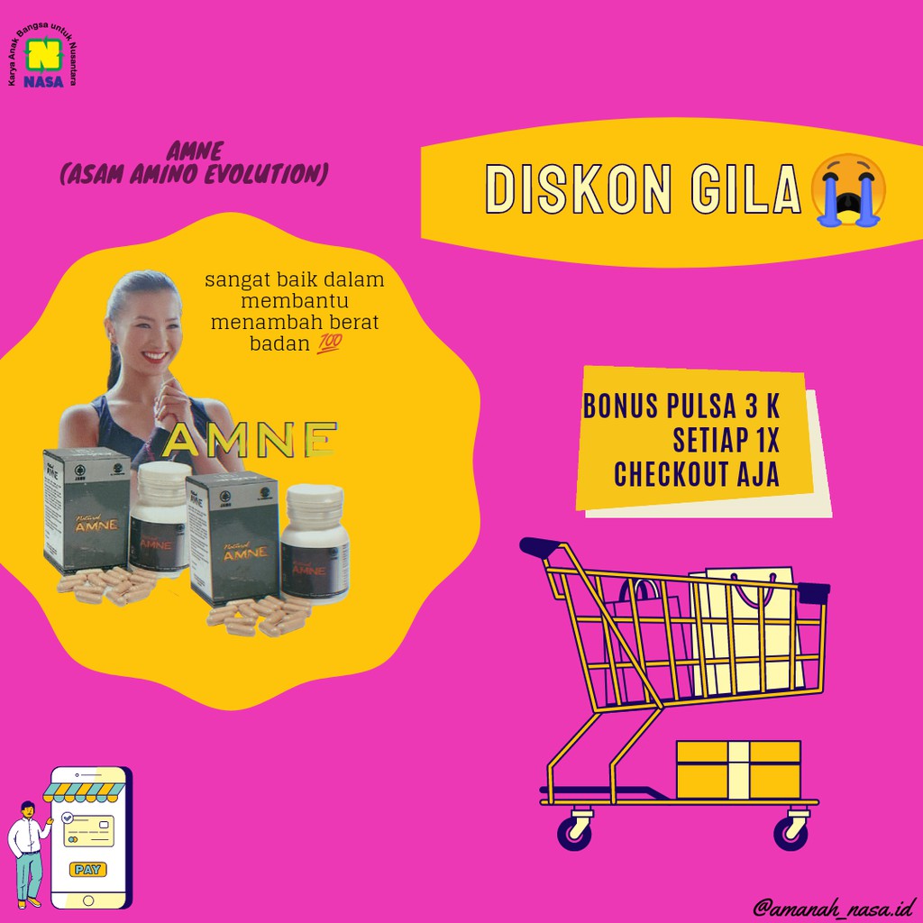 AMNE/amne nasa/AMNE NASA/Amne nasa/amne nasa penggemuk badan/penggemuk badan/Obat Nafsu Makan