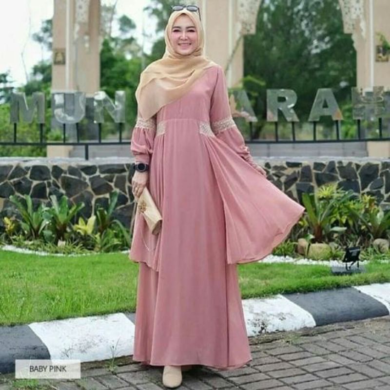 𝐁𝐢𝐬𝐚 𝐂𝐎𝐃 Gamis Ayana Dres kualiti premium