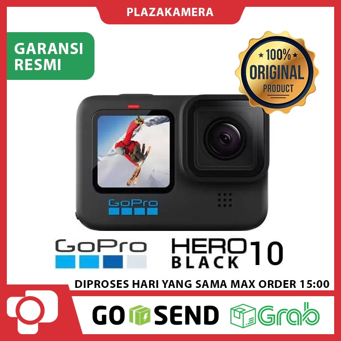 GoPro HERO10 Black Action Camera Garansi Resmi