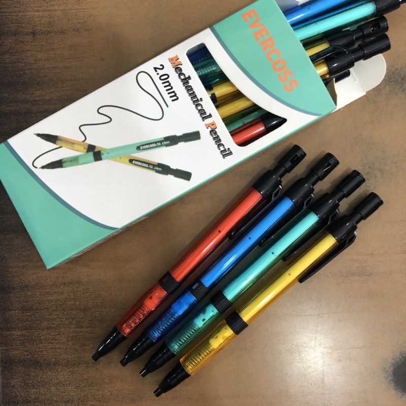

(1 PACK = 12 PCS) PENSIL MEKANIK 2.0 mm 2B EVERCOSS