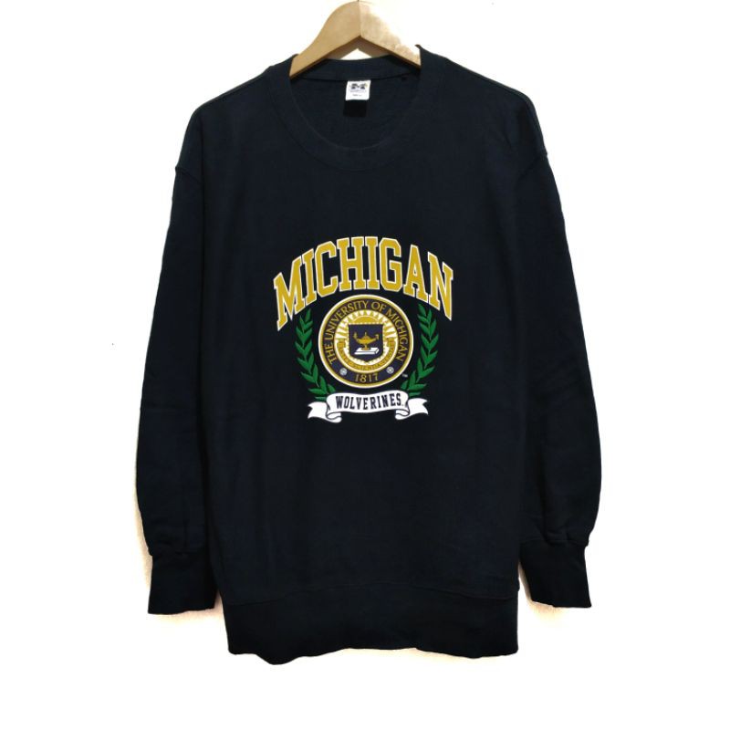 crewneck michigan