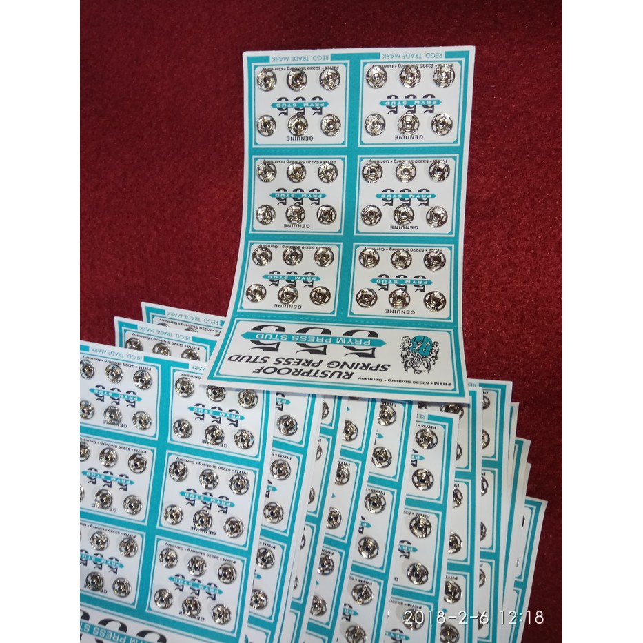 

kancing jepret merk 555 - Putih