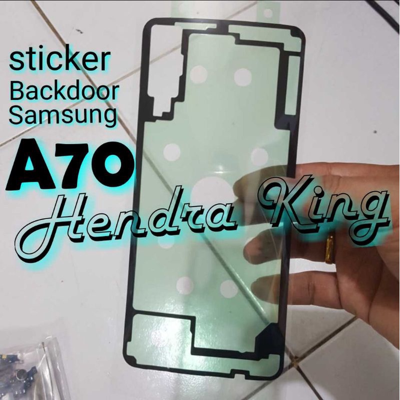 

Stiker lem perekat samsung A70 / lem tutup belakang