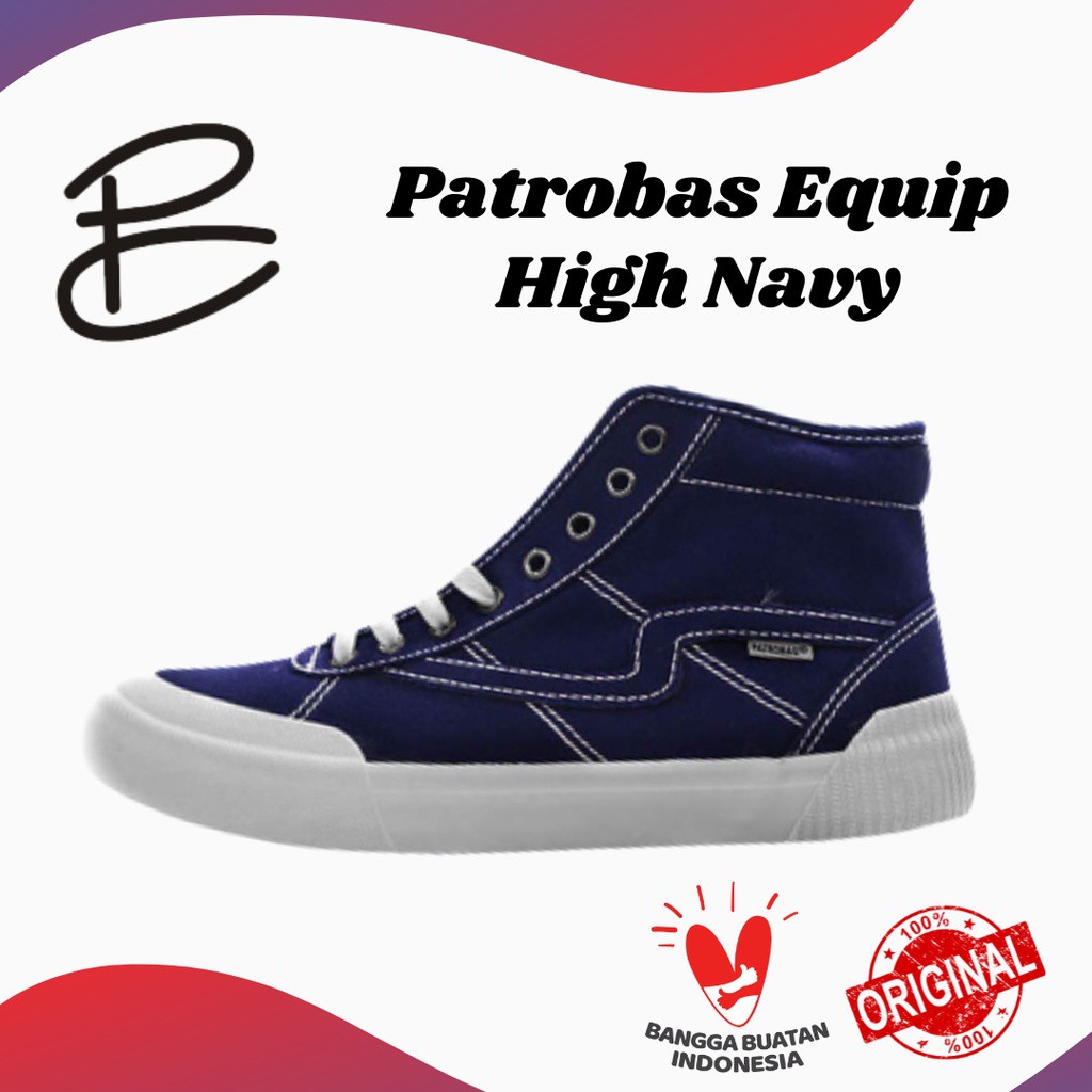 PATROBAS EQUIP HIGH NAVY / PATROBAS ORIGINAL