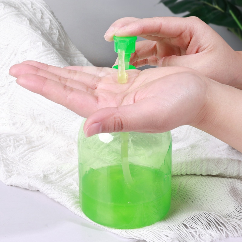 Botol Dispenser Sabun Cair Sampo Shower Gel Kondisioner Kapasitas Besar 500ml Warna Acak Untuk Aksesoris Kamar Mandi