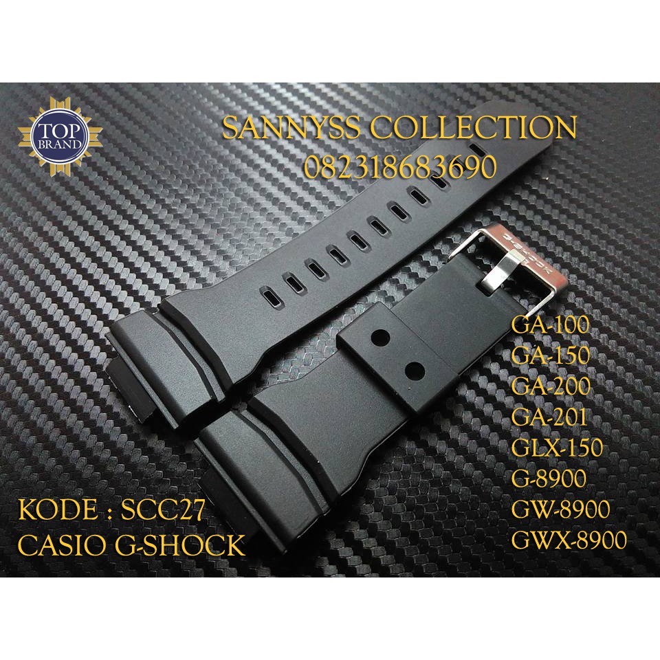 STRAP / TALI JAM CASIO GSHOCK GA-100 / GA-150 / GLX-150 / GWX-8900 / DLL