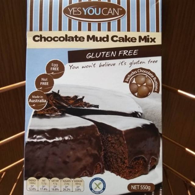 

Yes you can chocolate mud cake mix 550gr