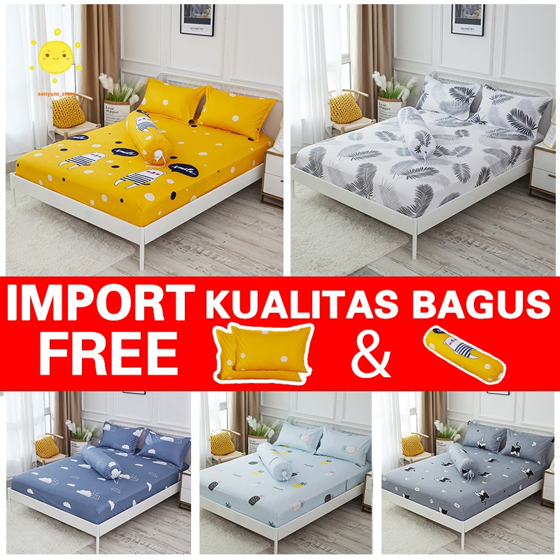 Sprei bed cover seprei non slip120x200 160x200 180x200 