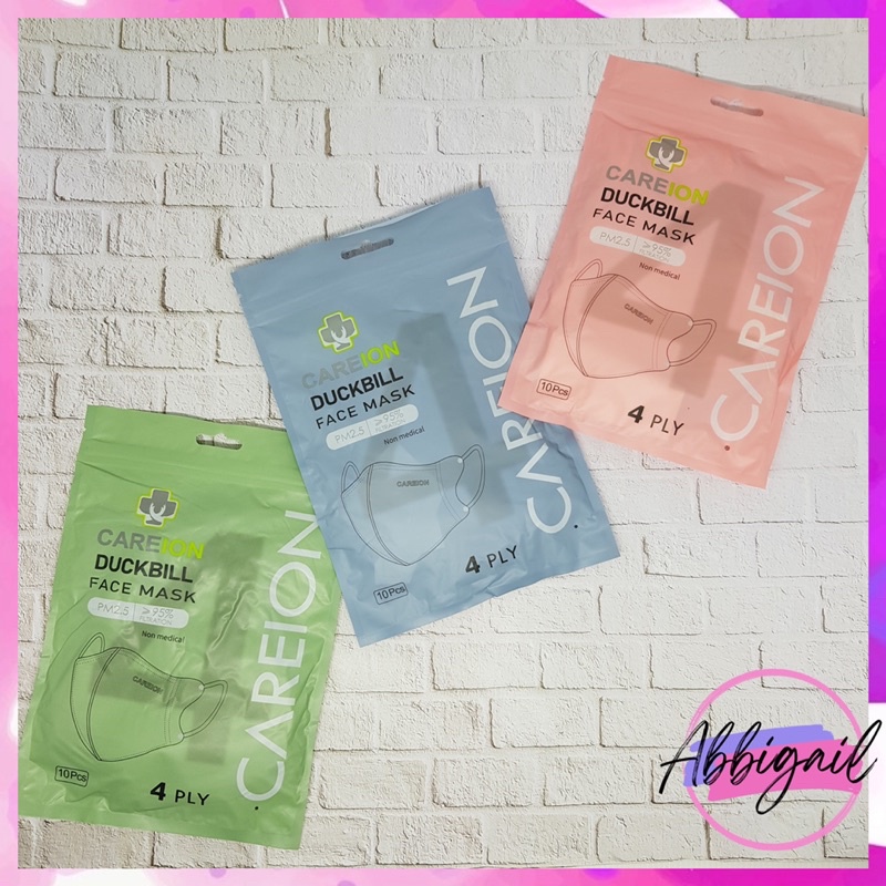 𝘈𝘉𝘎✰ Masker Duckbill Careion Premium 4PLY 1Pack isi 10 Pcs Dewasa Warna warni / Face Mask Duck Bill Earloop / Duckbill Careion 4 PLY Medis Garis model Sensi Warna Warni / Masker Duckbill Tebal 4 Lapis 1060