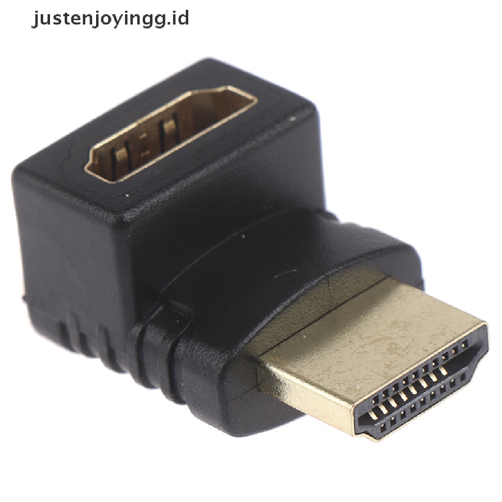 Adapter HDMI Male Ke Female Tipe L 270 Derajat Channel Audio Return