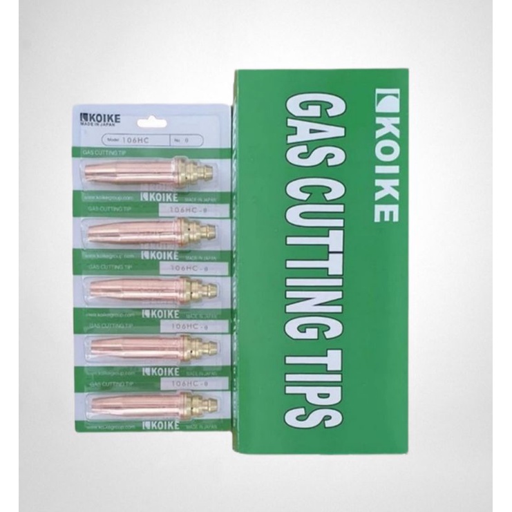 Jual Gas cutting tip koike LPG / mata blender potong gas LPG no.0 106HC