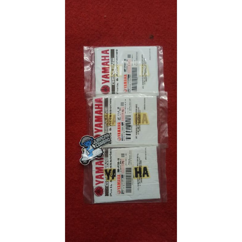 Stiker - Emblem Toolbox - Tool Box Yamaha RX King Original