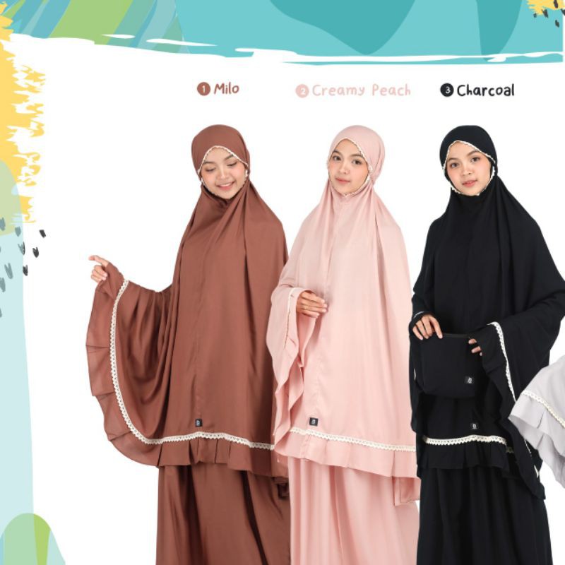 Promo Mukena Setelan Polos Mahira By Afra Rayon Super Mukena Arfa Mukena Mahira Mukena Setelan Polos