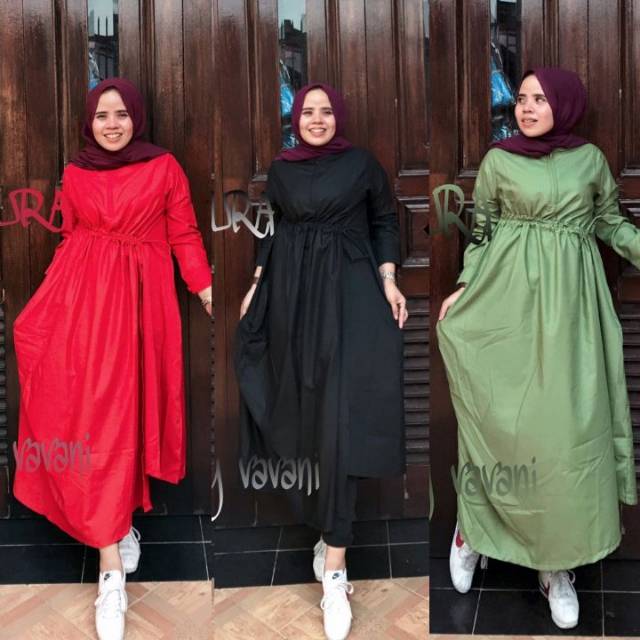 Zaura tunik bahan Toyobo all size ld 108 busui
