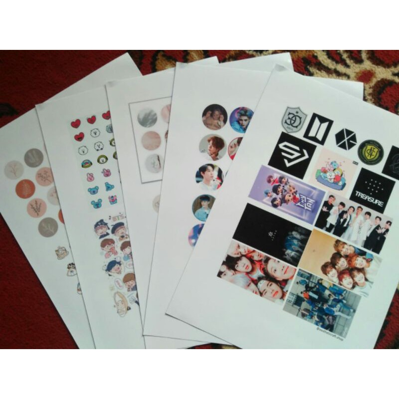 

stiker glossy TERMURAHHH!!!!