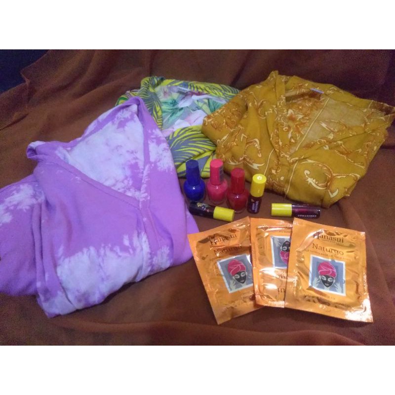 dress manohara pendek free make up/ lap