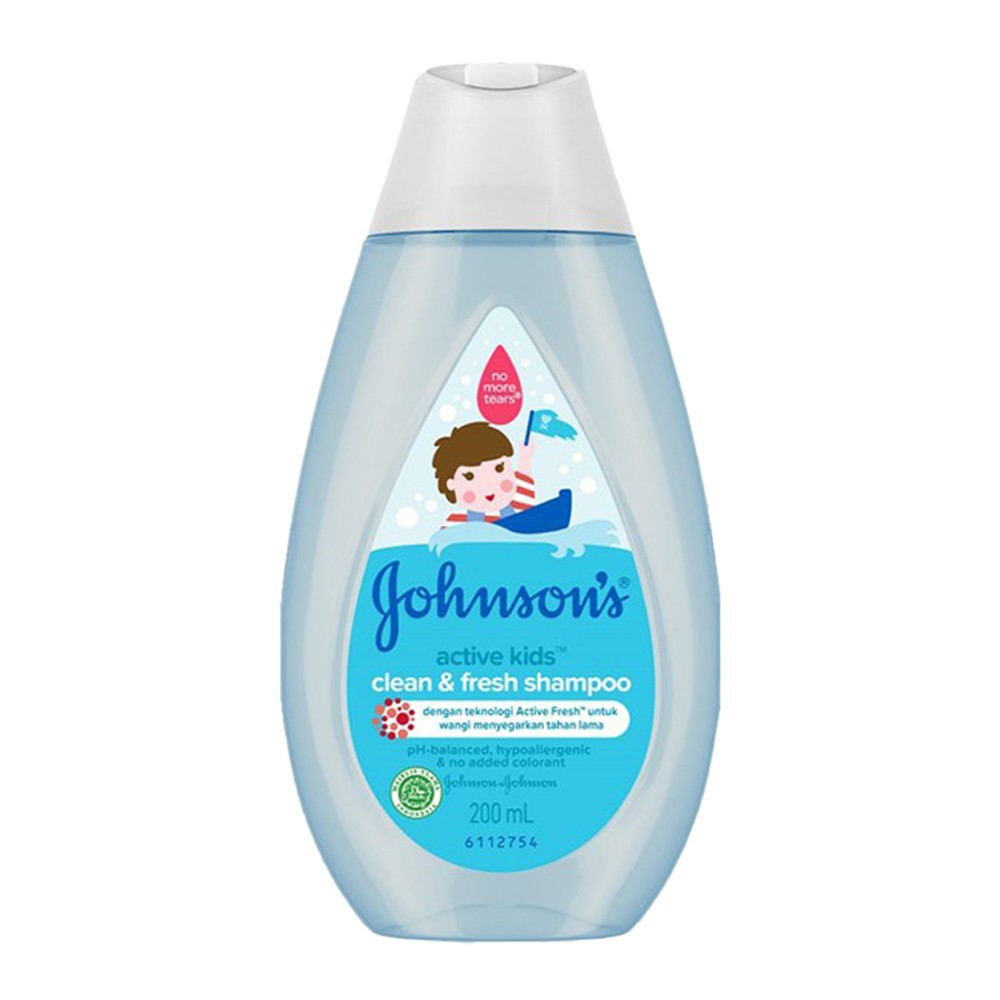 Johnson's Active Kids Clean &amp; Fresh Shampoo 200ml