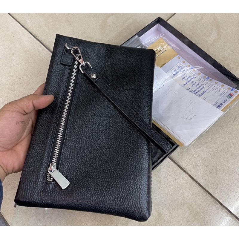 cluth coach  import Grade original Quality clutch pria kulit asli premium handbag pria Coach