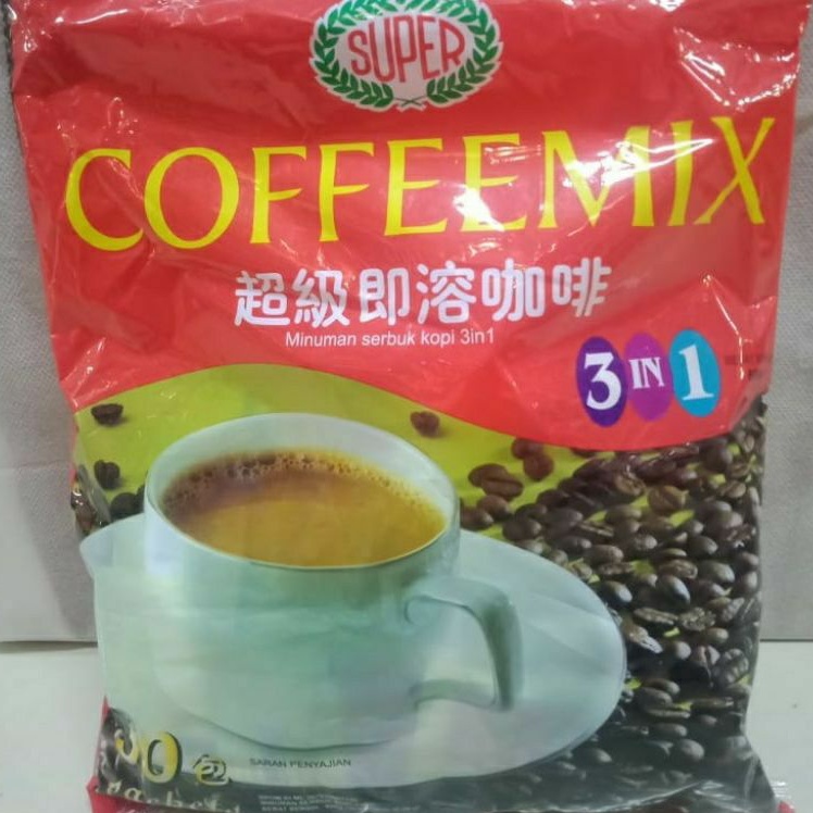 

Minuman Serbuk Kopi 3in1 Coffee Mix Super