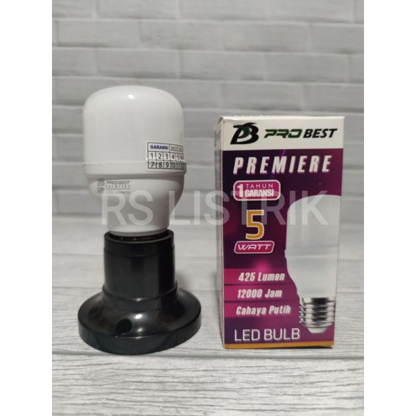 Probest LAMPU LED CAPSULE JUMBO 5W 5 WATT PREMIER REVO VARIO SNI E27 BOHLAM BOLAM TABUNG