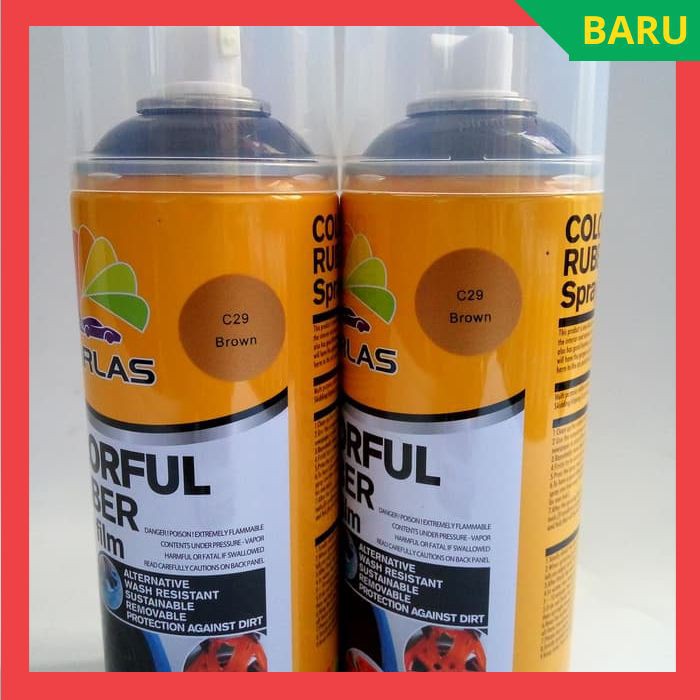

Carlas Rubber Paint Brown Doff C29 Cat Mobil Coklat Doff Cat Karet Rubber Paint Coklat Doff Bagus
