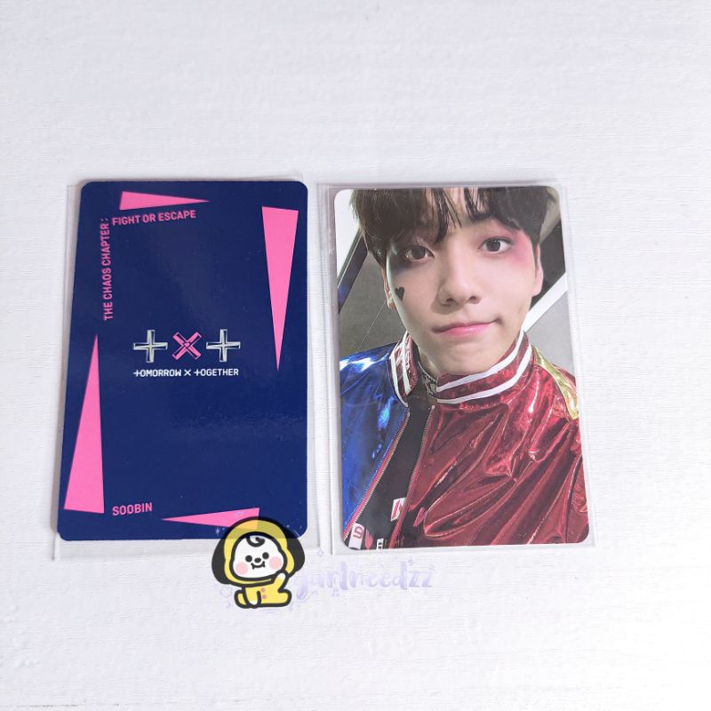 SOOBIN JEWEL ESCAPE SOOBIN HARLEY OFFICIAL PHOTOCARD