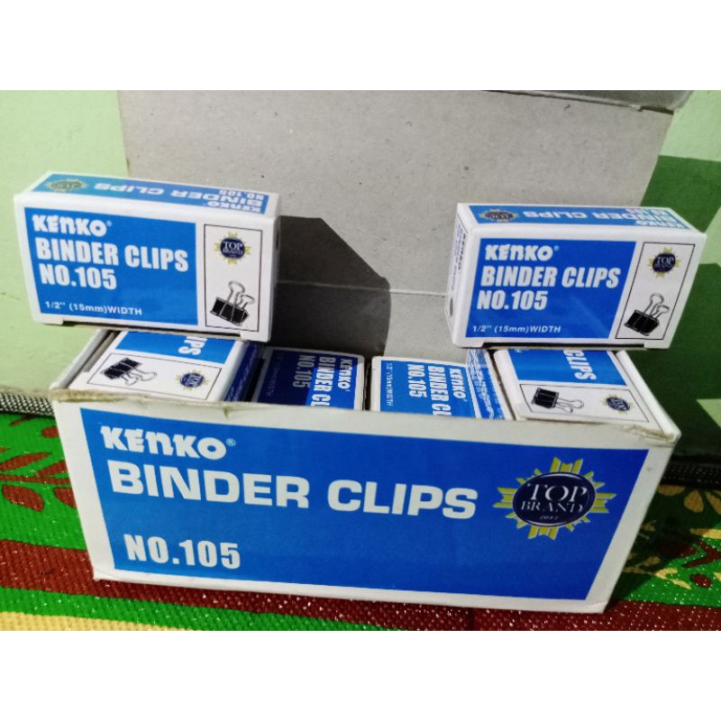

Binder Clips No 105 (1 Kotak) Kenko Top Brand