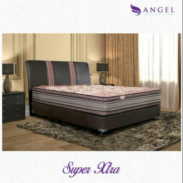 spring bed plush top angel me super xtra (hanya matras)