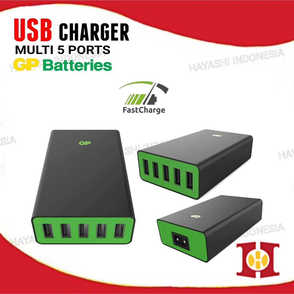 Multi Charger USB Hub 3.0 Quick Fast Charging Adapter Type C HP Tablet