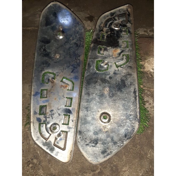 putihan cover tangki panel tangki cover crome yamaha l2S L2SN L2super