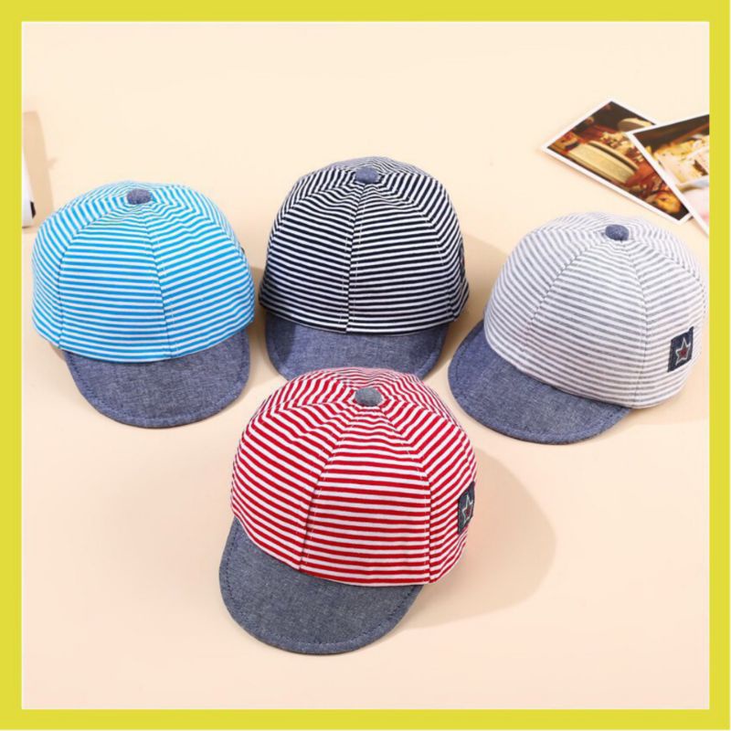 TOPI ANAK BAYI LUCU/ TOPI ANAK IMPORT / TOPI ANAK BAYI MURAH / TOPI BASEBALL LUCU