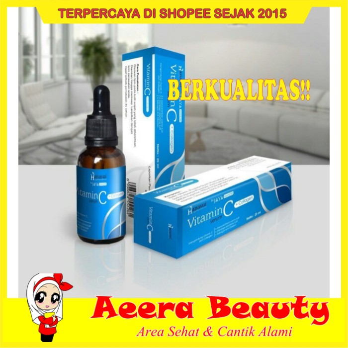 GRATIS ONGKIR [ BPOM ] Serum vitamin C Collagen Hanasui jaya mandiri bpom SK0197