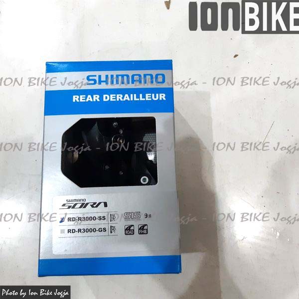 RD shimano Sora R3000 Short cage 8 9 speed - RD sora 9sp sp SS original sepeda lipat seli roadbike