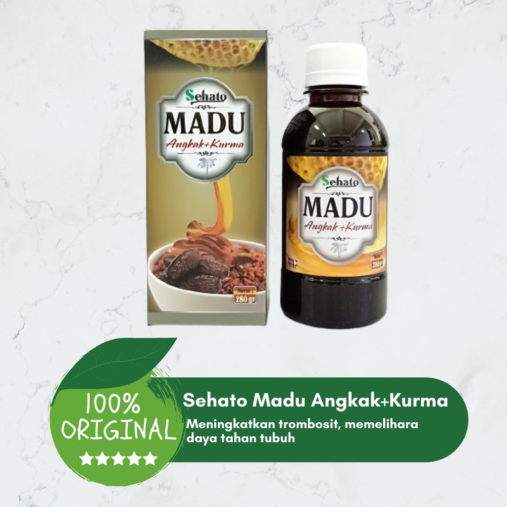 

ORIGINAL SEHATO Madu Plus Sari Kurma & Angkak