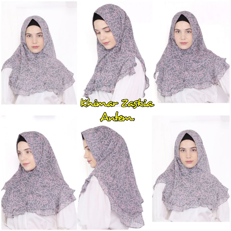 Khimar Instan Zaskia Antem