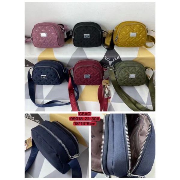 TAS SELEMPANG CHIBAO KANVAS ORIGINAL 99018-22-30#