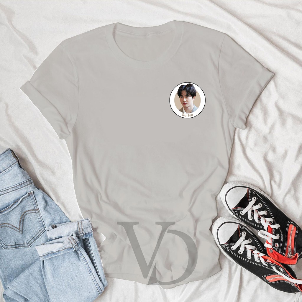 Suho  kaos korea / baju korean EXO / tshirt oppa korea lover /oversized tee / baju jumbo