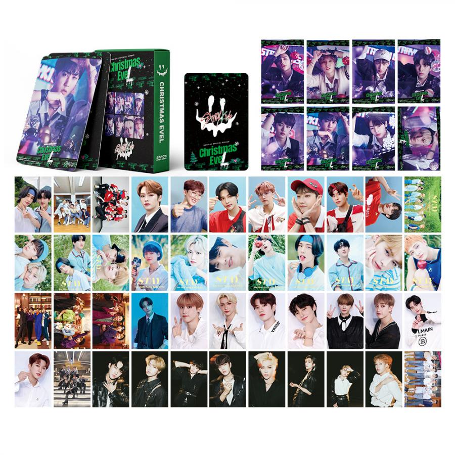 54pcs / box Kartu Foto LOMO Album KPOP Stray Kids 2022 ODDINARY