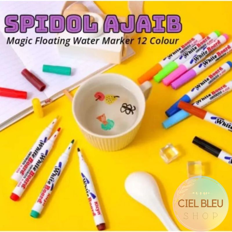 Spidol Ajaib Mengapung di Air Magic Pen / Magic Marker Floating / Whiteboard Marker
