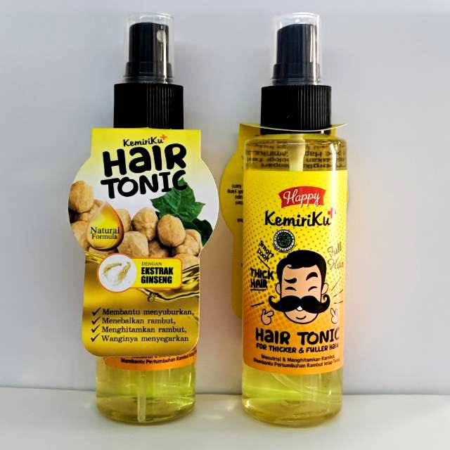 [SPRAY] Happy Kemiriku Hair Tonic Extract Ginseng - 125ml