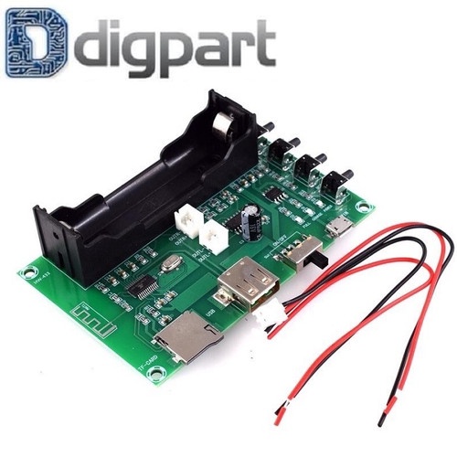 PAM8403 Bluetooth XH-A150 Amplifier Board 5W 5W 2 CH with 18650