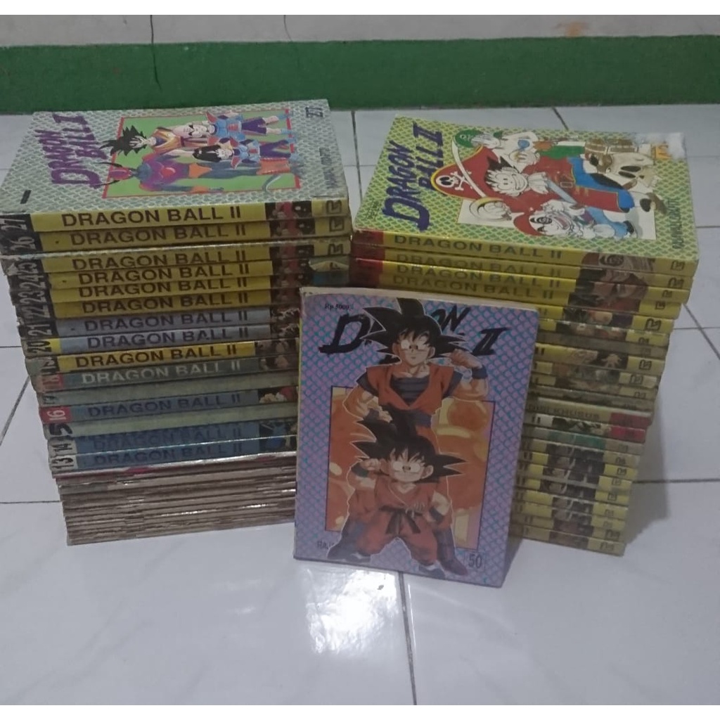Komik Dragon Ball II 1-50 tamat set 2 Rajawali Grafiti