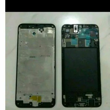 FRAME TATAKAN LCD TULANG TENGAH SAMSUNG A20 A205 ORIGINAL