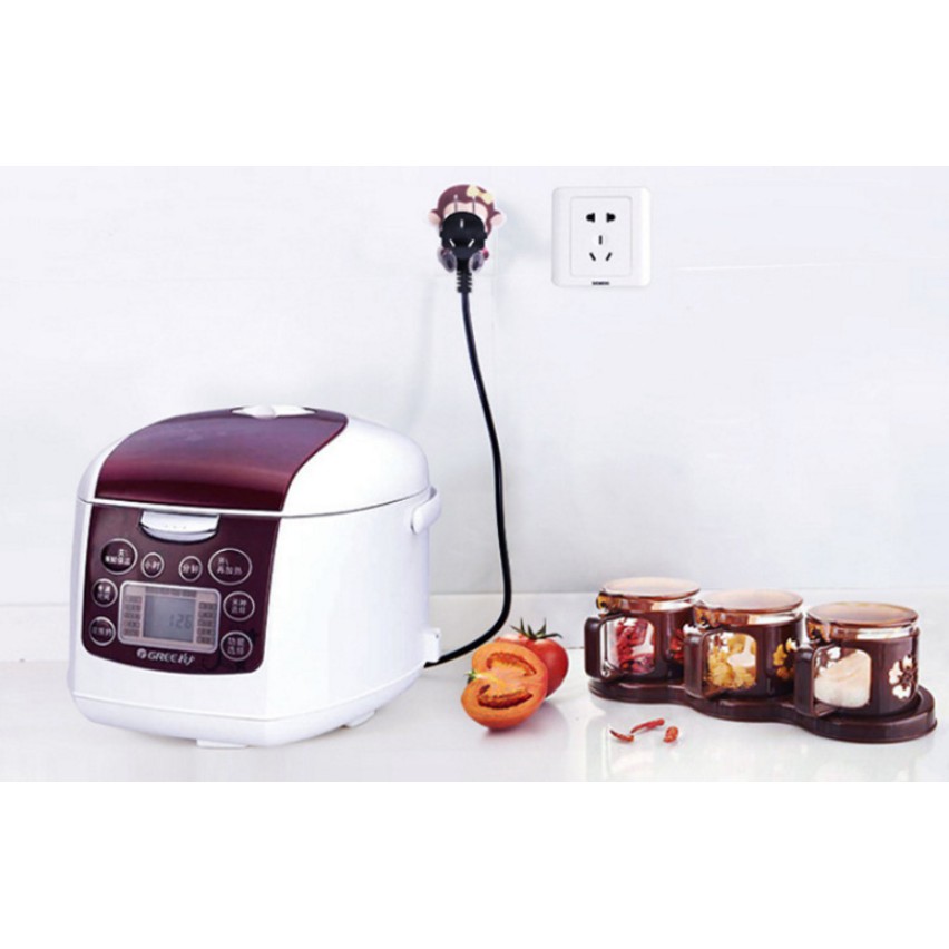 Gantungan Serbaguna HOLDER KABEL Gambar KARTUN HEWAN Lucu / Gantungan Lap Handuk Baju Sikat Kabel Hp